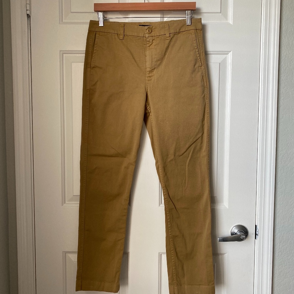 J. Crew Tall High-rise Slim Boy Chino